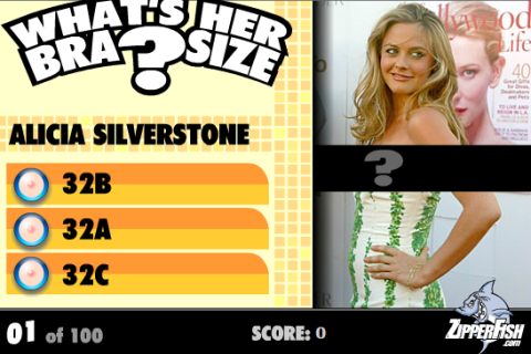 What's her Bra Size - Скриншот 1 What's her Bra Size - Скриншот 1