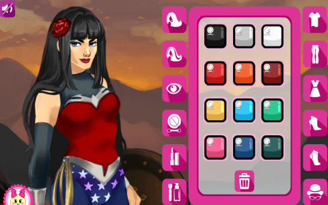 Чудо-женщина: Dress Up - Скриншот 2 Чудо-женщина: Dress Up - Скриншот 2