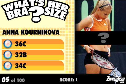 What's her Bra Size - Скриншот 2 What's her Bra Size - Скриншот 2