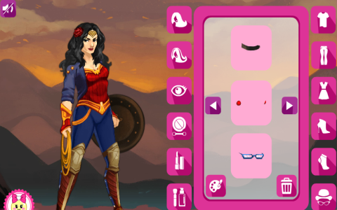 Чудо-женщина: Dress Up - Скриншот 1 Чудо-женщина: Dress Up - Скриншот 1