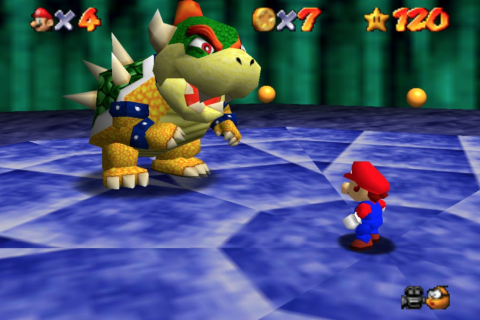 Super Mario 64 - Скриншот 2 Super Mario 64 - Скриншот 2