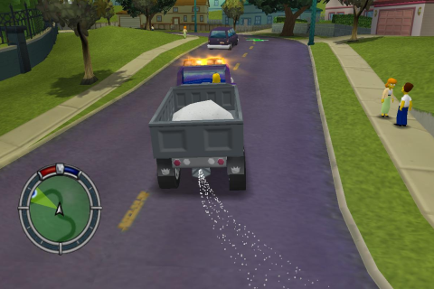 Simpsons: Hit and Run - Скриншот 1 Simpsons: Hit and Run - Скриншот 1