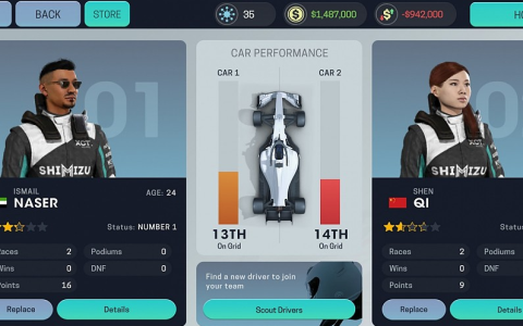 Motorsport Manager Mobile 3 - Скриншот 2 Motorsport Manager Mobile 3 - Скриншот 2