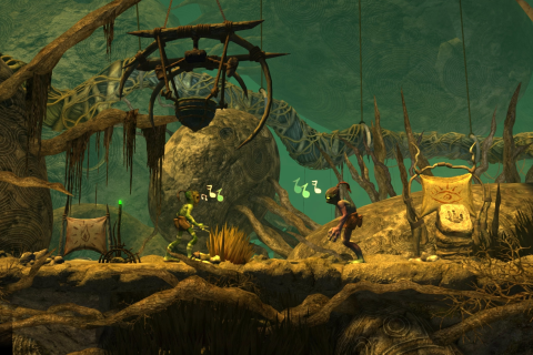 Oddworld: New 'n' Tasty - Скриншот 2 Oddworld: New 'n' Tasty - Скриншот 2