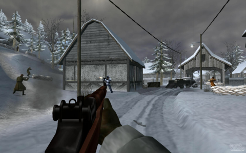 Medal of Honor: Heroes - Скриншот 1 Medal of Honor: Heroes - Скриншот 1