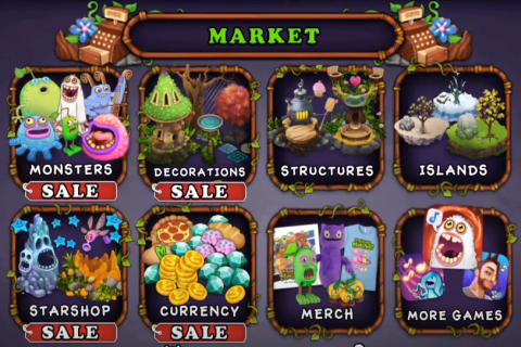 My Singing Monsters Mod (Алмазы + деньги) - Скриншот 2 My Singing Monsters Mod (Алмазы + деньги) - Скриншот 2