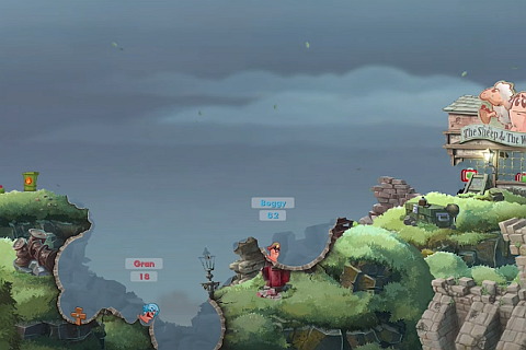 Worms W.M.D: Mobilize - Скриншот 2 Worms W.M.D: Mobilize - Скриншот 2