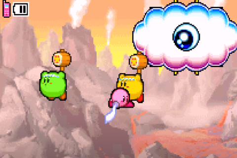 Kirby & the Amazing Mirror - Скриншот 2 Kirby & the Amazing Mirror - Скриншот 2