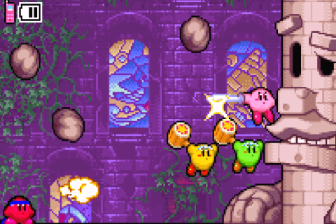 Kirby & the Amazing Mirror - Скриншот 1 Kirby & the Amazing Mirror - Скриншот 1