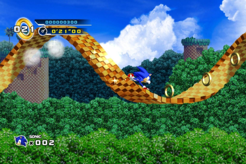Sonic The Hedgehog 4: Episode 1 - Скриншот 2 Sonic The Hedgehog 4: Episode 1 - Скриншот 2