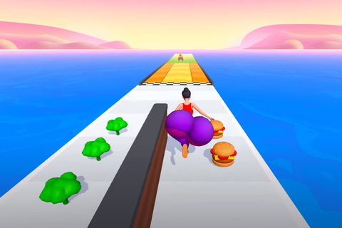 Twerk Race 3D - Скриншот 1 Twerk Race 3D - Скриншот 1