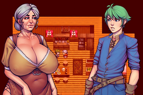 Warlock and Boobs - Скриншот 1 Warlock and Boobs - Скриншот 1