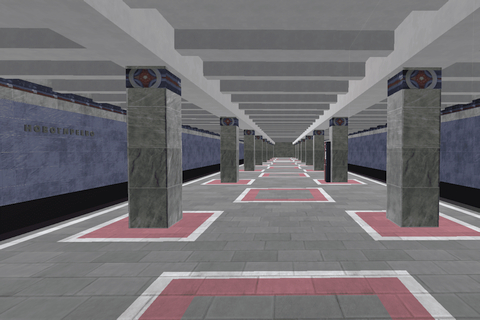 Moscow Subway Train Simulator 3D - Скриншот 1 Moscow Subway Train Simulator 3D - Скриншот 1