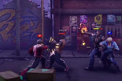 Double Dragon Revive - Скриншот 1 Double Dragon Revive - Скриншот 1