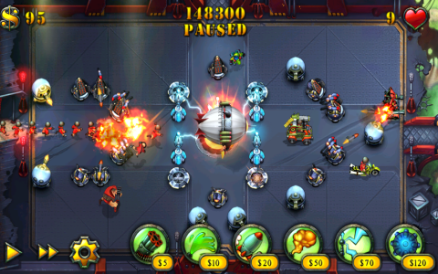 Fieldrunners HD - Скриншот 1 Fieldrunners HD - Скриншот 1