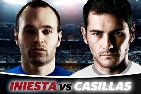 Iniesta vs Casillas