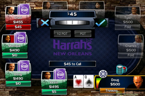 World Series Of Poker: Hold'em Legend - Скриншот 1 World Series Of Poker: Hold'em Legend - Скриншот 1