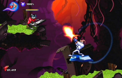 EarthWorm Jim 2 - Скриншот 2 EarthWorm Jim 2 - Скриншот 2
