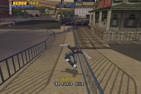 Tony Hawks Pro Skater 4 - Скриншот 1 Tony Hawks Pro Skater 4 - Скриншот 1